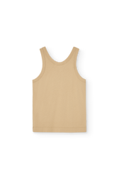 Soft Brown Frog Tank Top PRODUCT BACK
