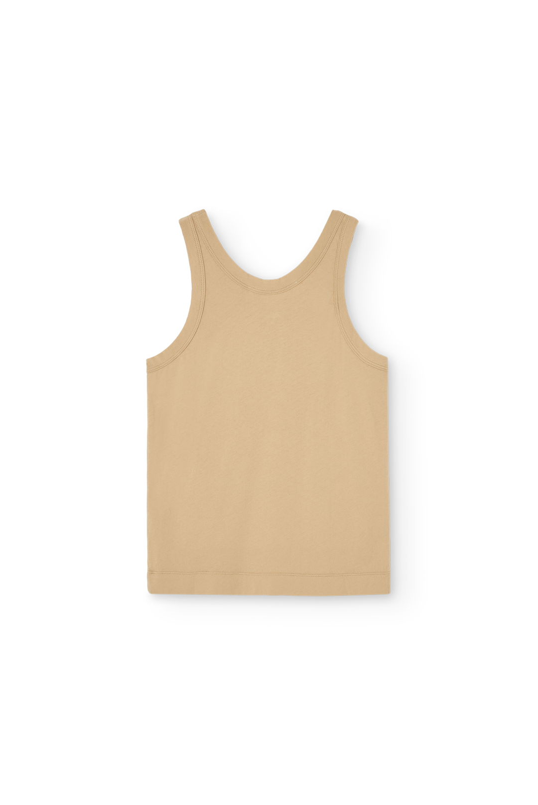 Soft Brown Frog Tank Top PRODUCT BACK