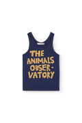 Deep Blue Frog Tank Top