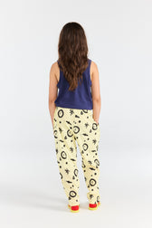 Deep Blue Frog Tank Top MODEL BACK