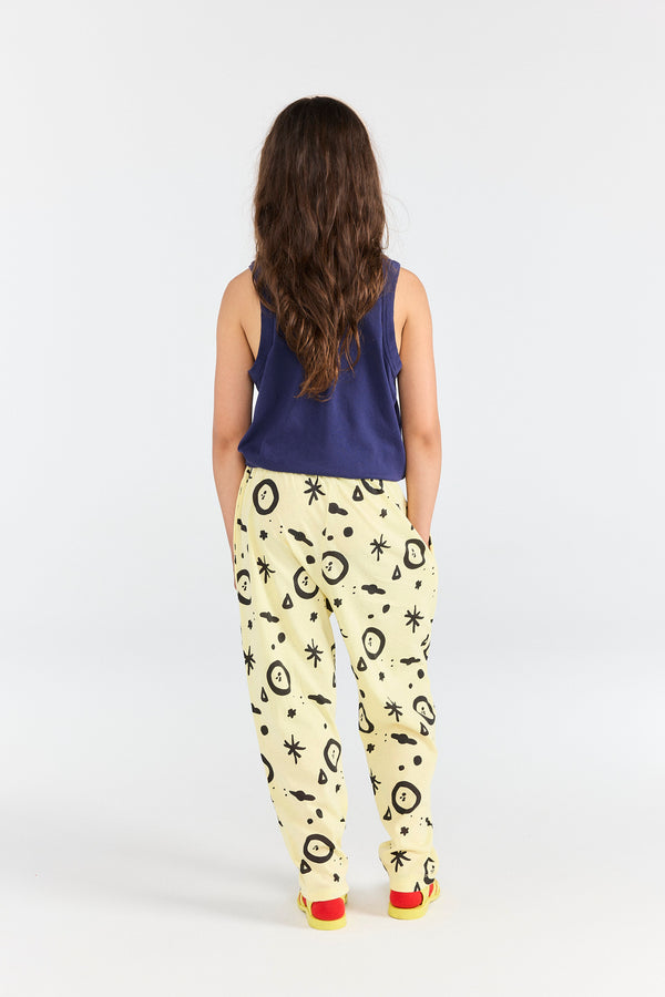 Deep Blue Frog Tank Top MODEL BACK