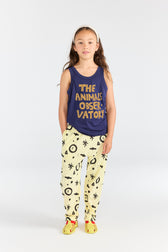 Deep Blue Frog Tank Top MODEL FRONT