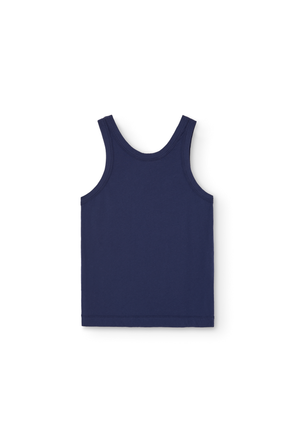 Deep Blue Frog Tank Top PRODUCT BACK