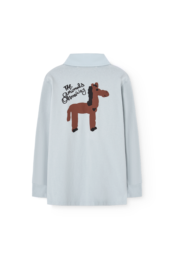 Blue Eel Polo Shirt PRODUCT BACK