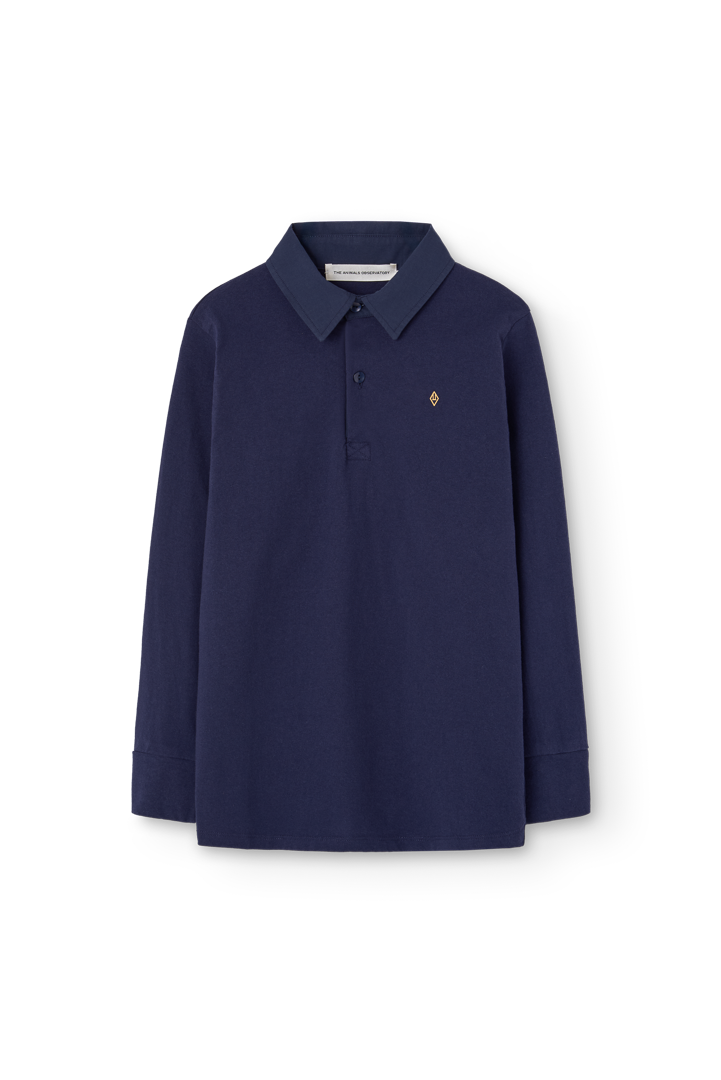 Deep Blue Eel Polo Shirt COVER
