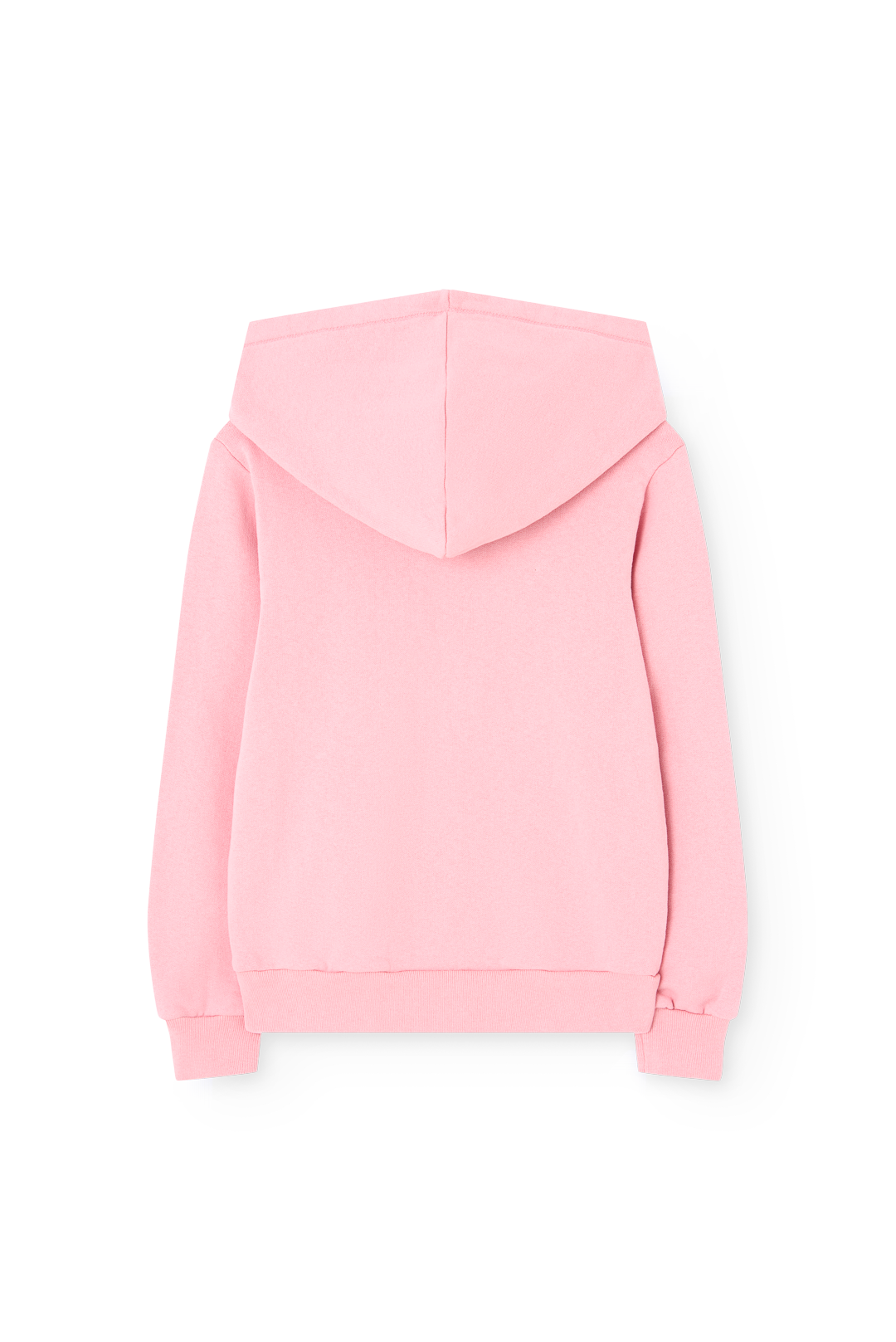Soft Pink Anglefish Hoodie PRODUCT BACK