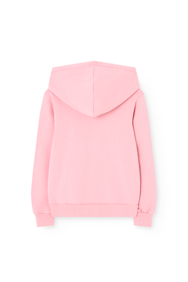 Soft Pink Anglefish Hoodie PRODUCT BACK