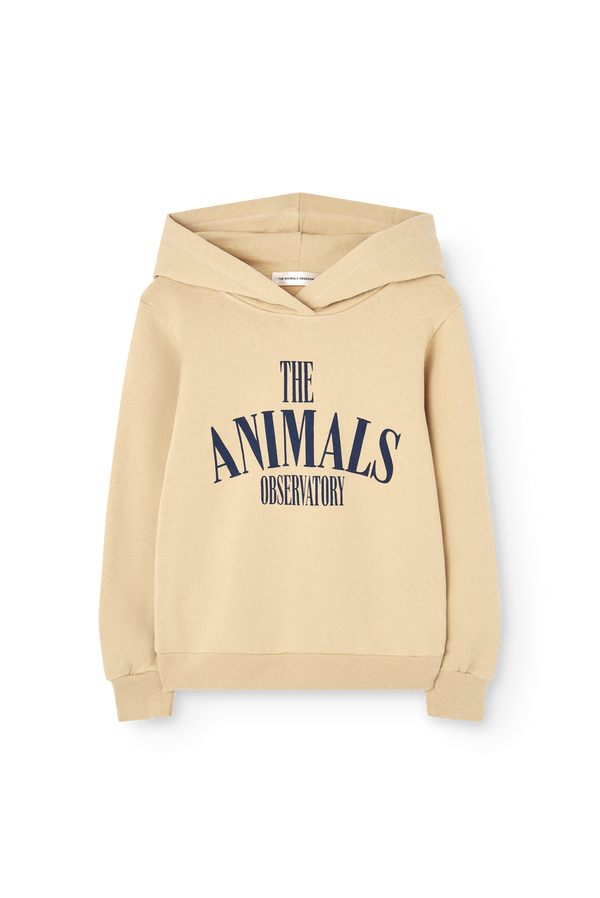 Soft Brown Anglefish Hoodie PRODUCT FRONT