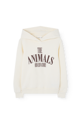 Raw White Anglefish Hoodie PRODUCT FRONT