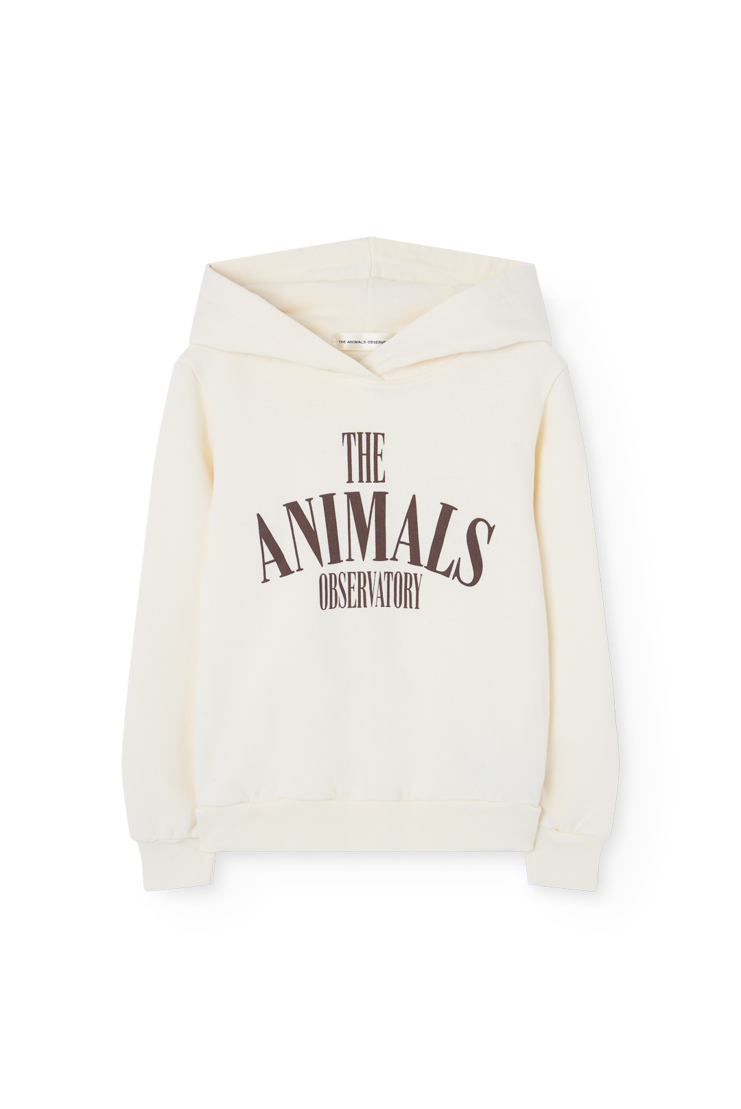 Raw White Anglefish Hoodie PRODUCT FRONT