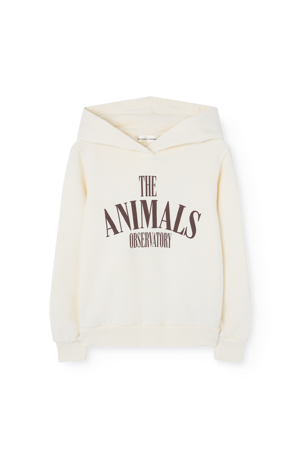 Raw White Anglefish Hoodie PRODUCT FRONT