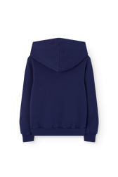 Deep Blue Anglefish Hoodie PRODUCT BACK