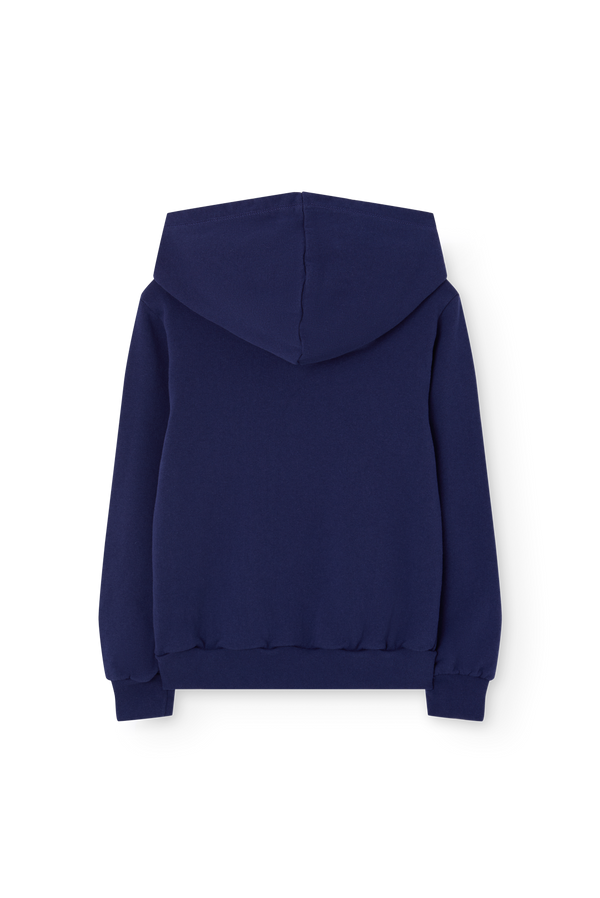 Deep Blue Anglefish Hoodie PRODUCT BACK