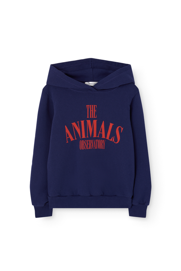 Deep Blue Anglefish Hoodie PRODUCT FRONT