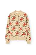 Birds Zebra Track Jacket