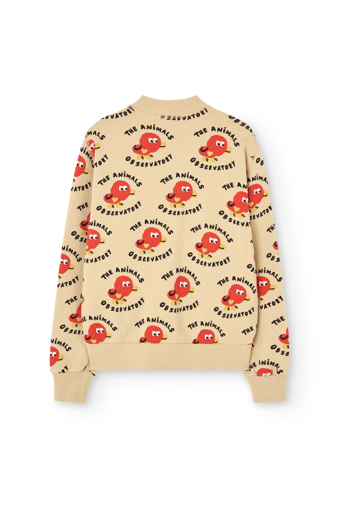 Birds Zebra Track Jacket PRODUCT BACK