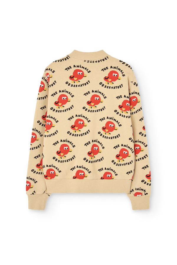 Birds Zebra Track Jacket PRODUCT BACK