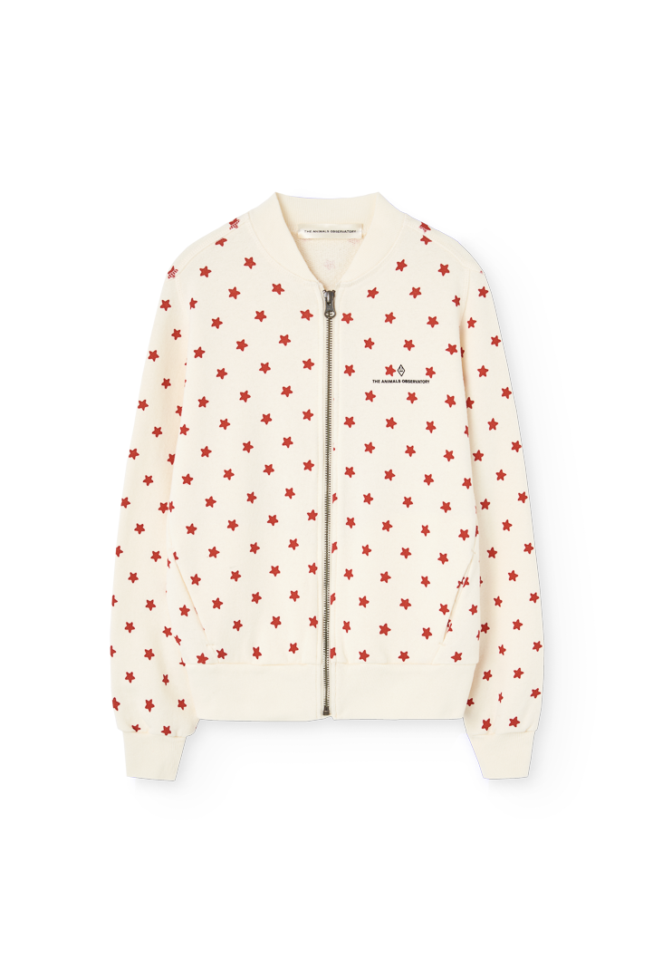 Raw White Zebra Track Jacket COVER