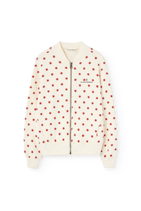 Raw White Zebra Track Jacket COVER