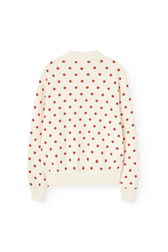 Raw White Zebra Track Jacket PRODUCT BACK