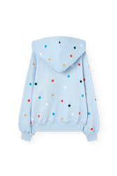 Blue Beaver Hoodie PRODUCT BACK