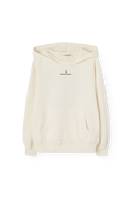 Hoodie Beaver Blanc