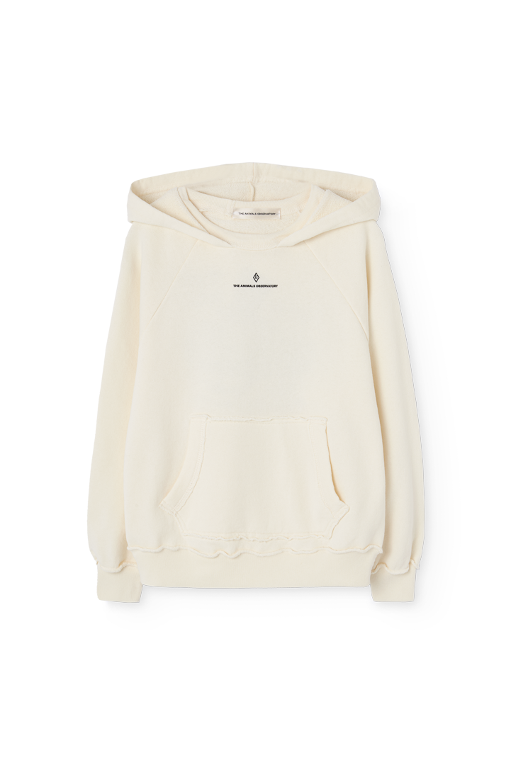 Raw White Beaver Hoodie COVER
