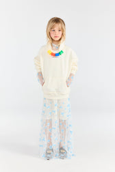 Raw White Beaver Hoodie MODEL FRONT