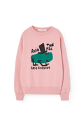 Soft Pink Bear Sweatshirt
