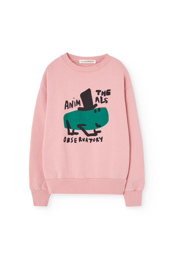 Soft Pink Bear Sweatshirt PRODUCT FRONT