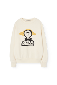 Raw White Bear Sweatshirt COVER