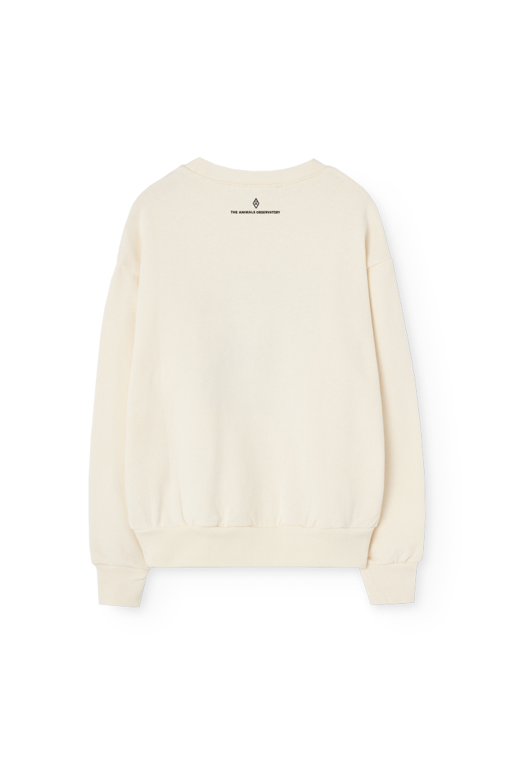 Raw White Bear Sweatshirt PRODUCT BACK
