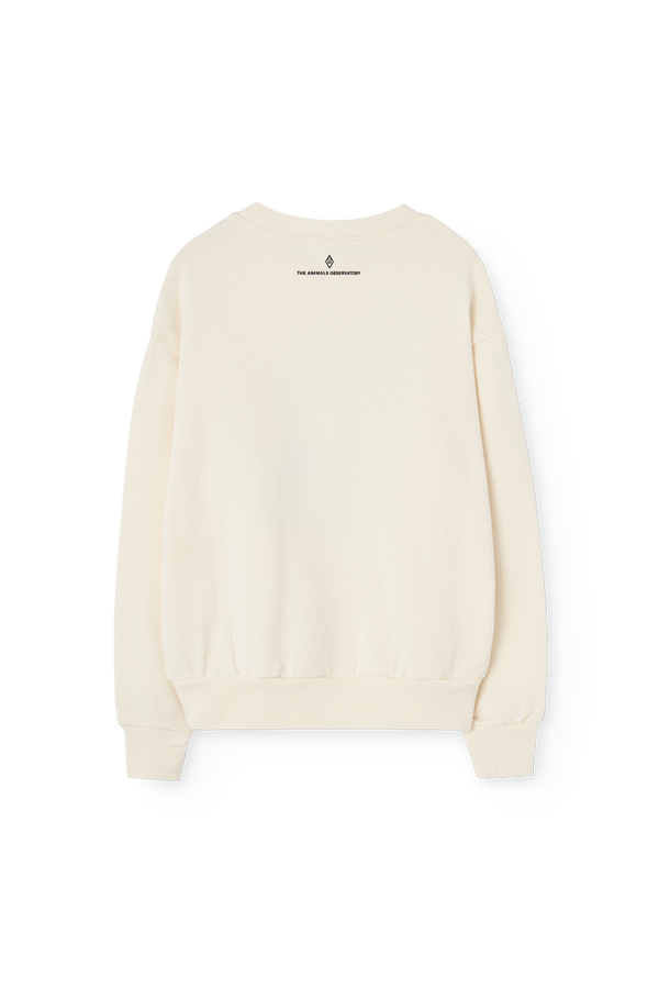 Raw White Bear Sweatshirt PRODUCT BACK