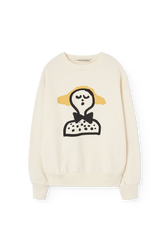 Raw White Bear Sweatshirt PRODUCT FRONT