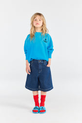 Blue Bear Sweatshirt MODEL FRONT