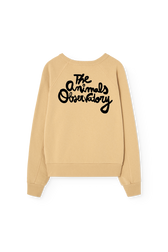 Soft Brown Shark Sweatshirt PRODUCT BACK