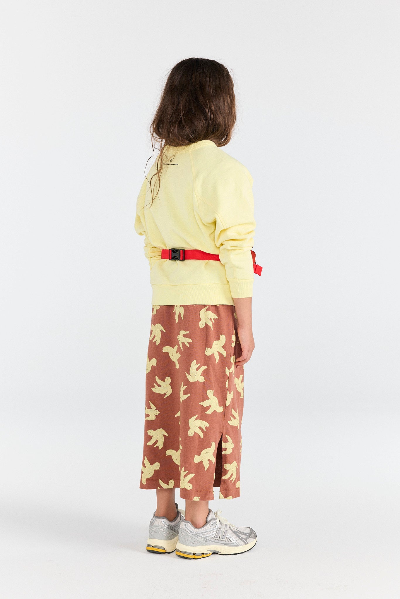 Ballerina Shark Sweatshirt MODEL BACK