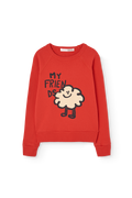 Red Shark Sweatshirt