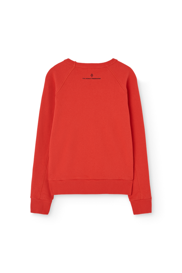 Red Shark Sweatshirt PRODUCT BACK