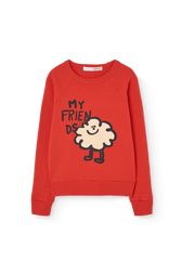 Red Shark Sweatshirt PRODUCT FRONT