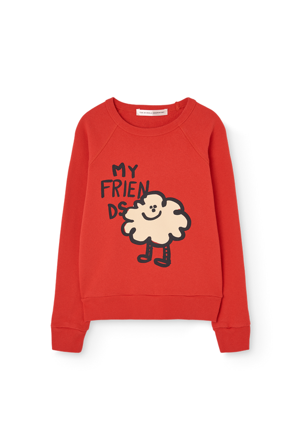 Red Shark Sweatshirt PRODUCT FRONT