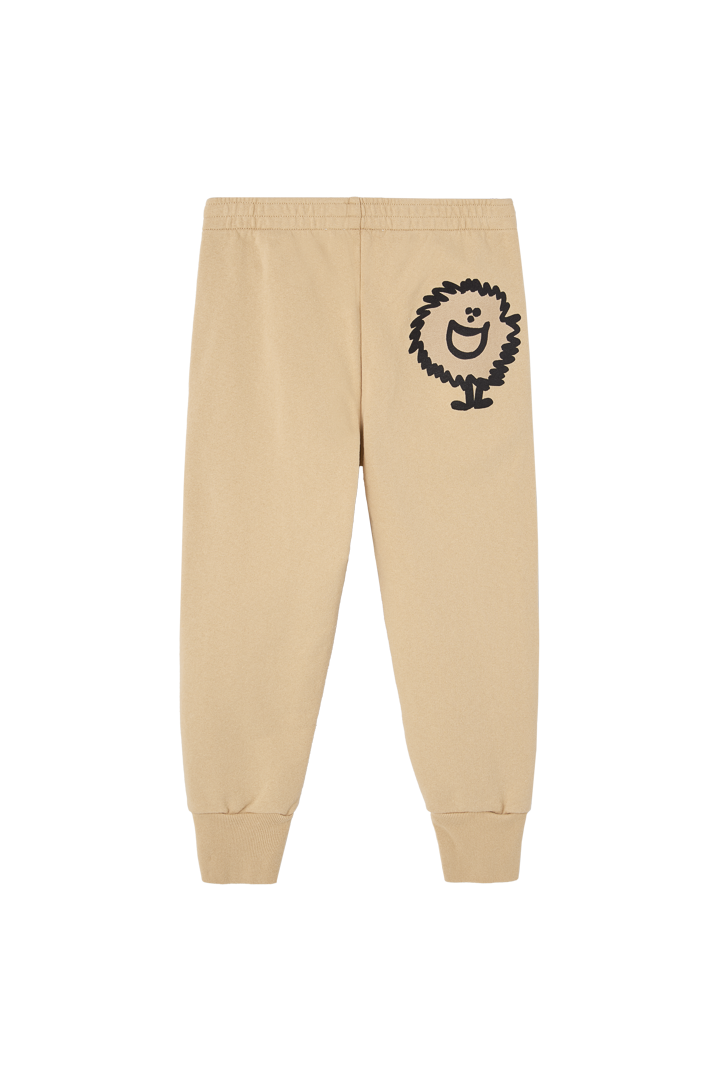 Soft Brown Panther Sweatpants PRODUCT BACK