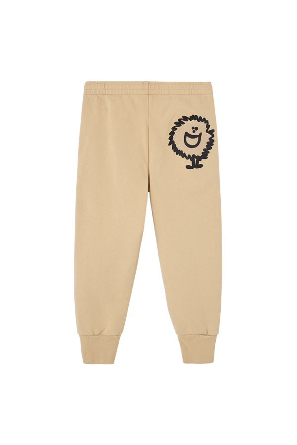 Soft Brown Panther Sweatpants PRODUCT BACK