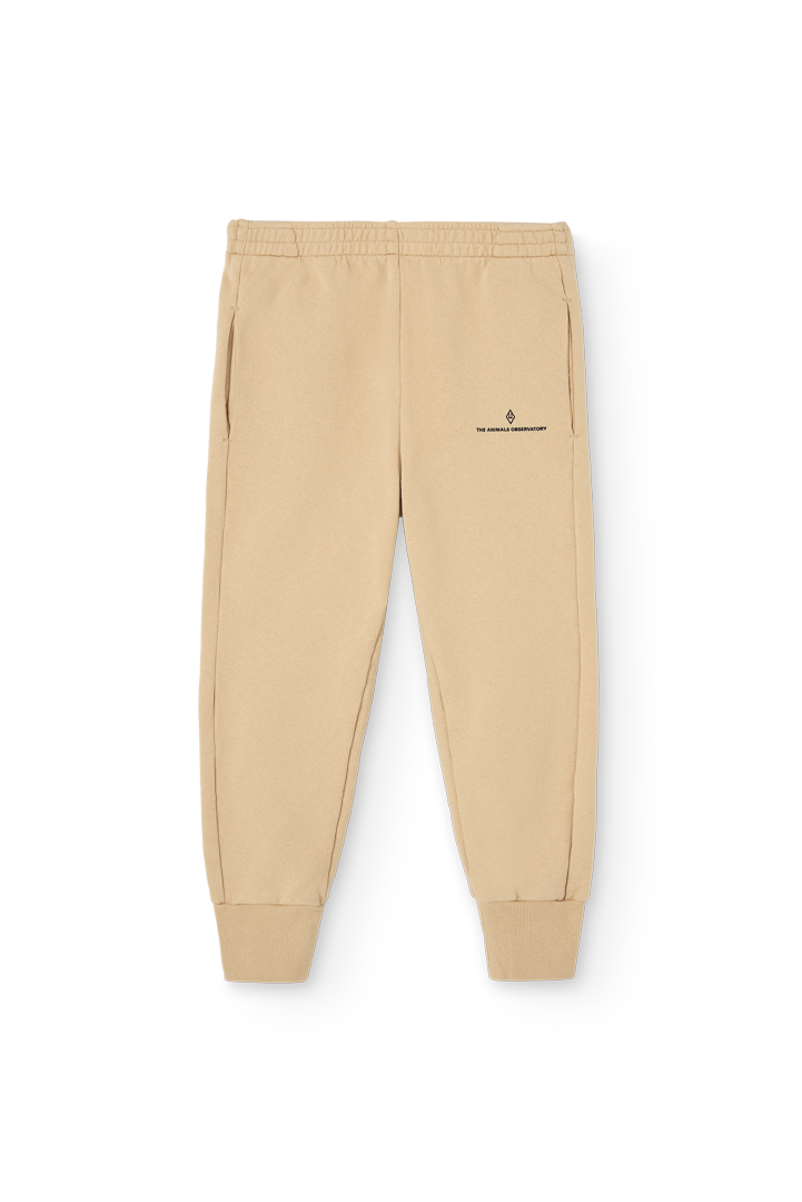 Soft Brown Panther Sweatpants PRODUCT FRONT