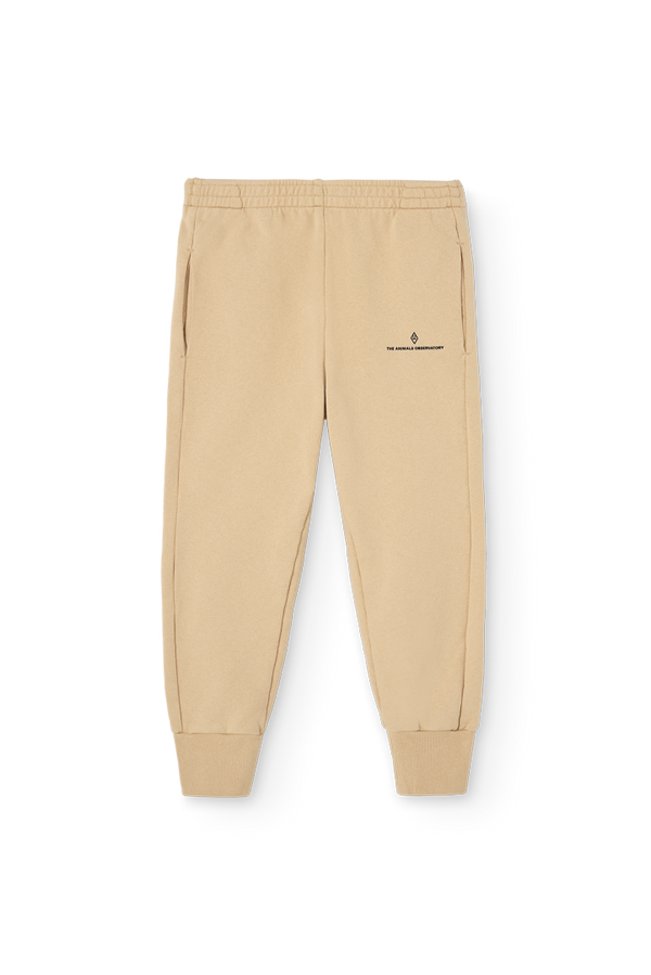 Soft Brown Panther Sweatpants PRODUCT FRONT