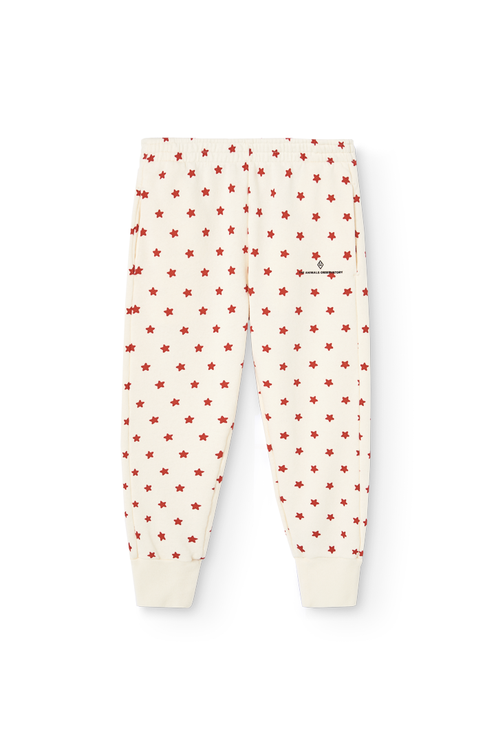 Raw White Panther Sweatpants COVER