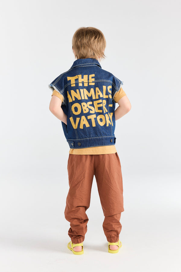 Blue Hog Vest MODEL BACK