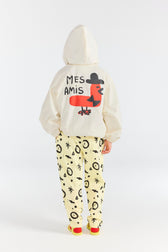 Raw White Carp Jacket MODEL BACK