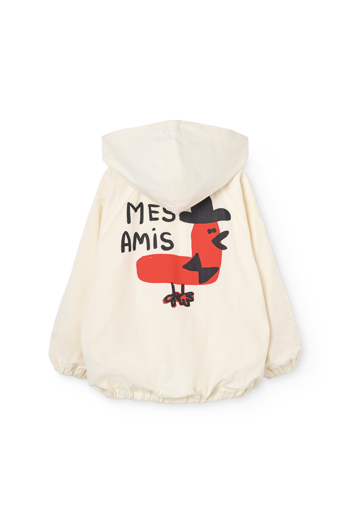 Raw White Carp Jacket PRODUCT BACK