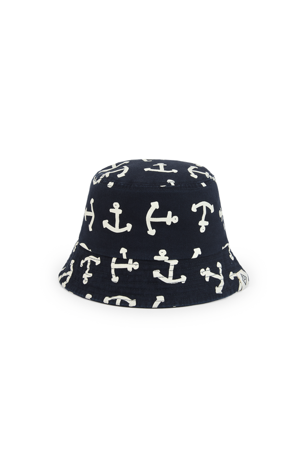 Deep Blue Tuna Bucket Hat PRODUCT FRONT
